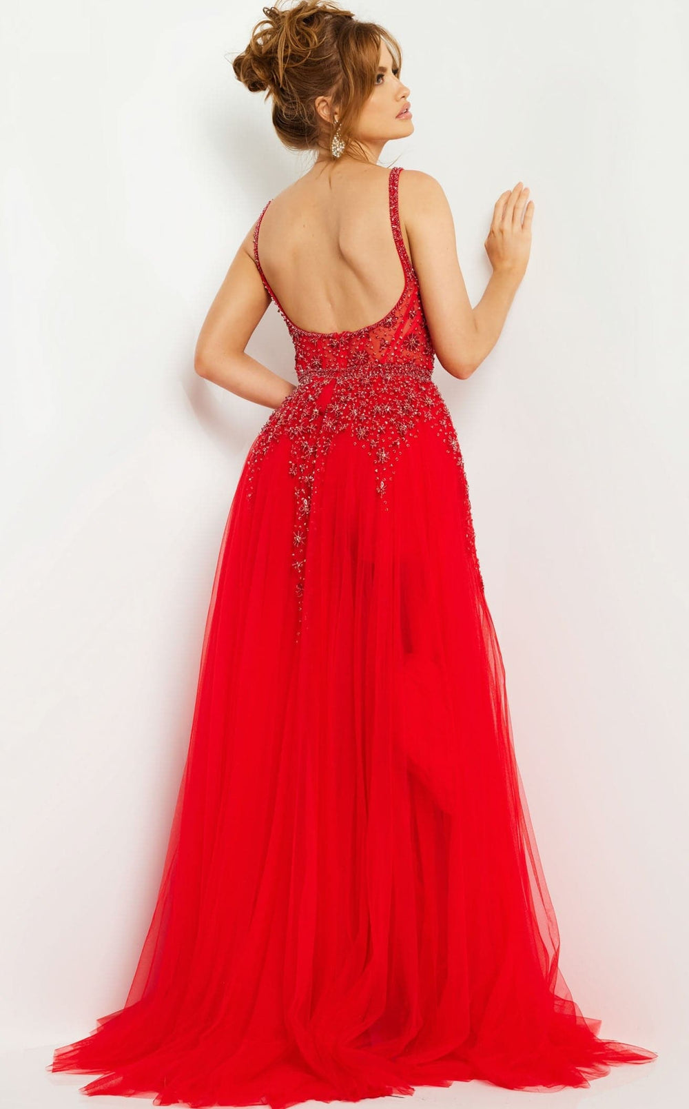 Exquisite Jovani 03954 Dress detail view - VOLAKK