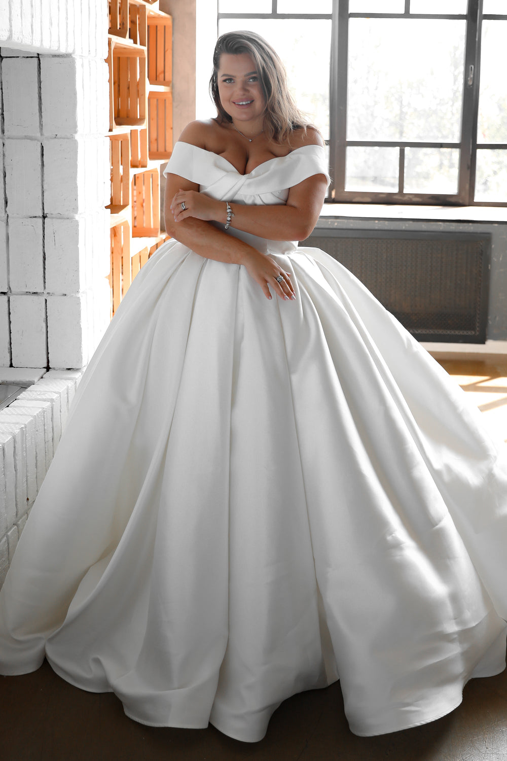 Plus Size Wedding Dress Seiliny - VOLAKK