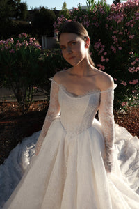 Lace Basque Waist Ball Gown Eilonwy view 7