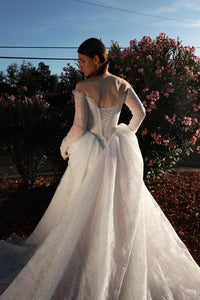 Lace Basque Waist Ball Gown Eilonwy view 12