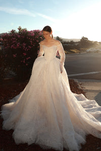 Lace Basque Waist Ball Gown Eilonwy view 4