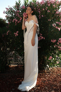 Sheath Sparkly Wedding Dress Maybel view 10