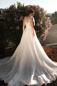 2 in 1 Wedding Dress Maybel with Overskirt view 15