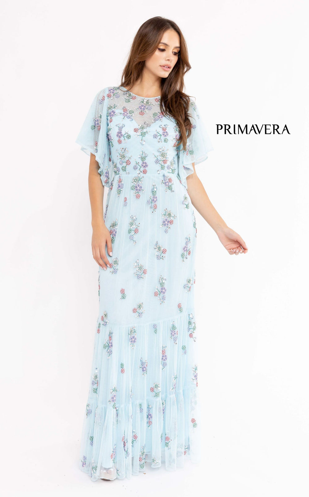 Exquisite Primavera Couture 13108 Dress detail view - VOLAKK