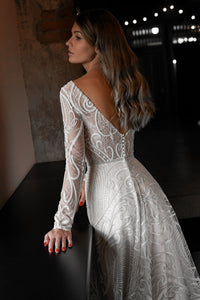 Lace A-line Wedding Dress Toba view 9