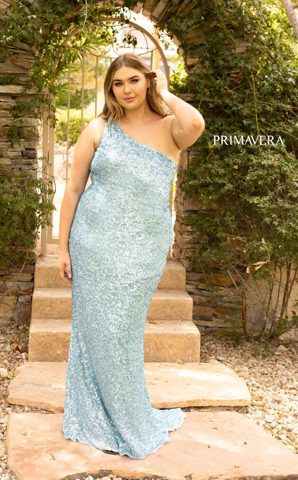 Exquisite Primavera Couture 14004 Dress detail view - VOLAKK