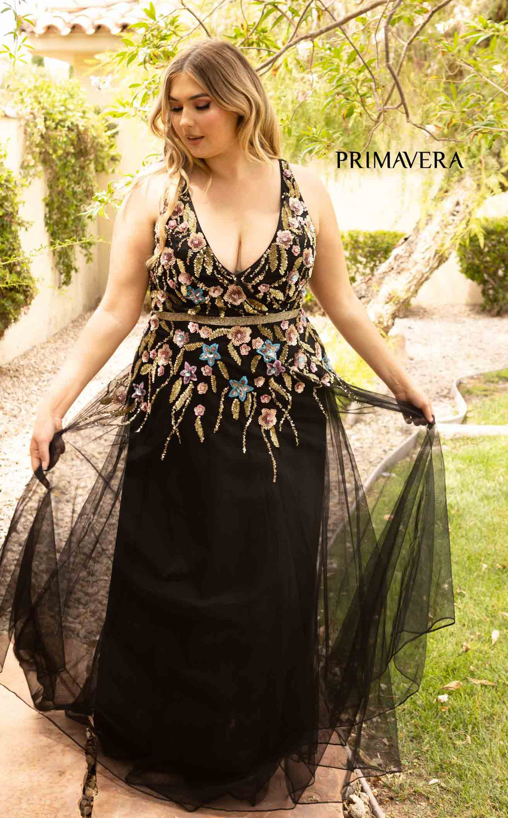 Primavera Couture 14006 Dress details - VOLAKK