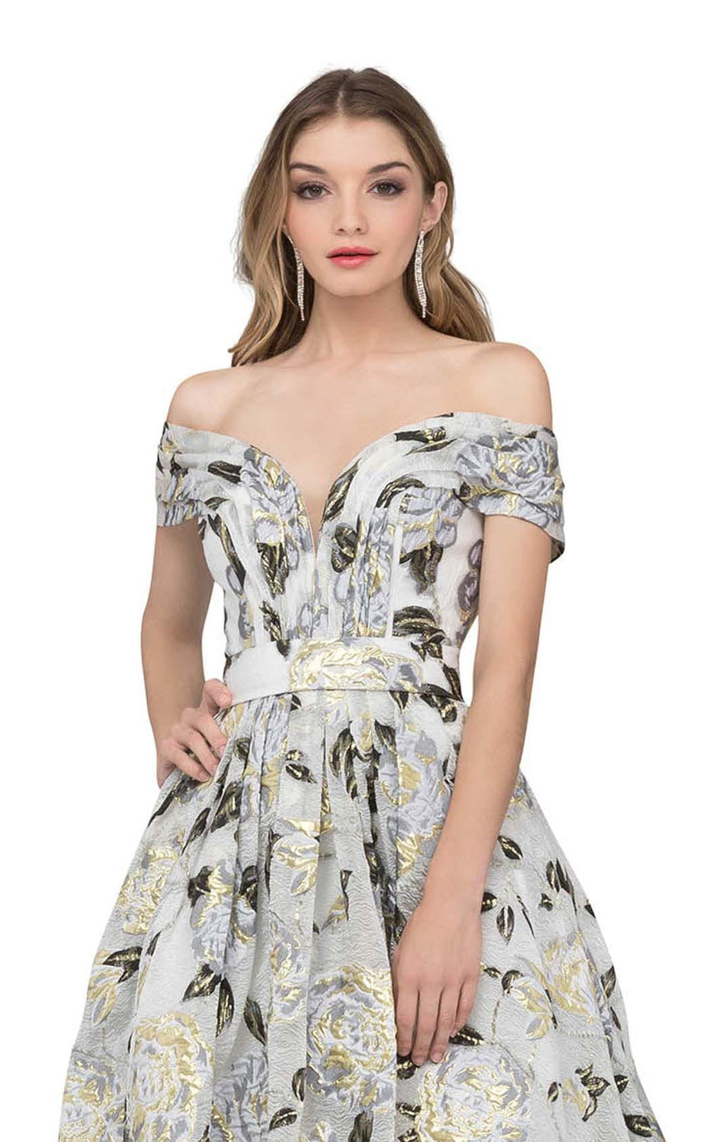Exquisite Cecilia Couture 1506 Dress detail view - VOLAKK