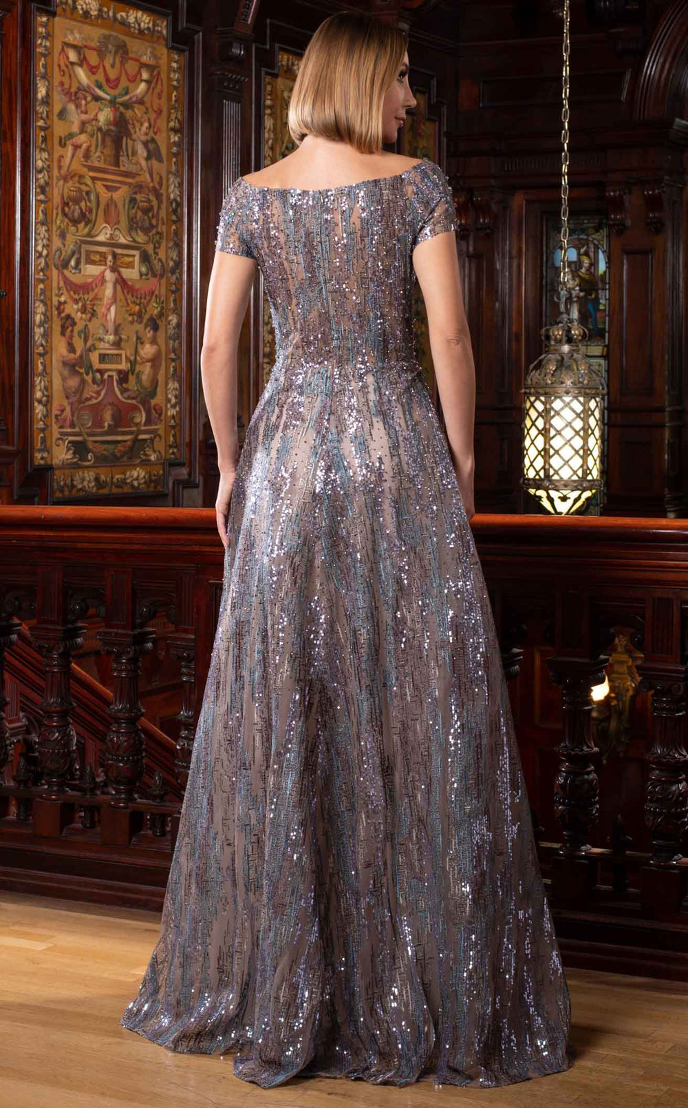 Exquisite Alexander by Daymor 1554 Dress detail view - VOLAKK
