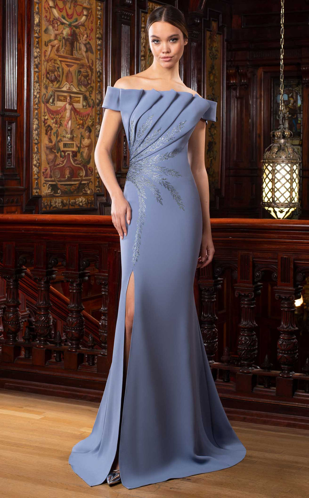 Exquisite Alexander by Daymor 1586 Dress detail view - VOLAKK
