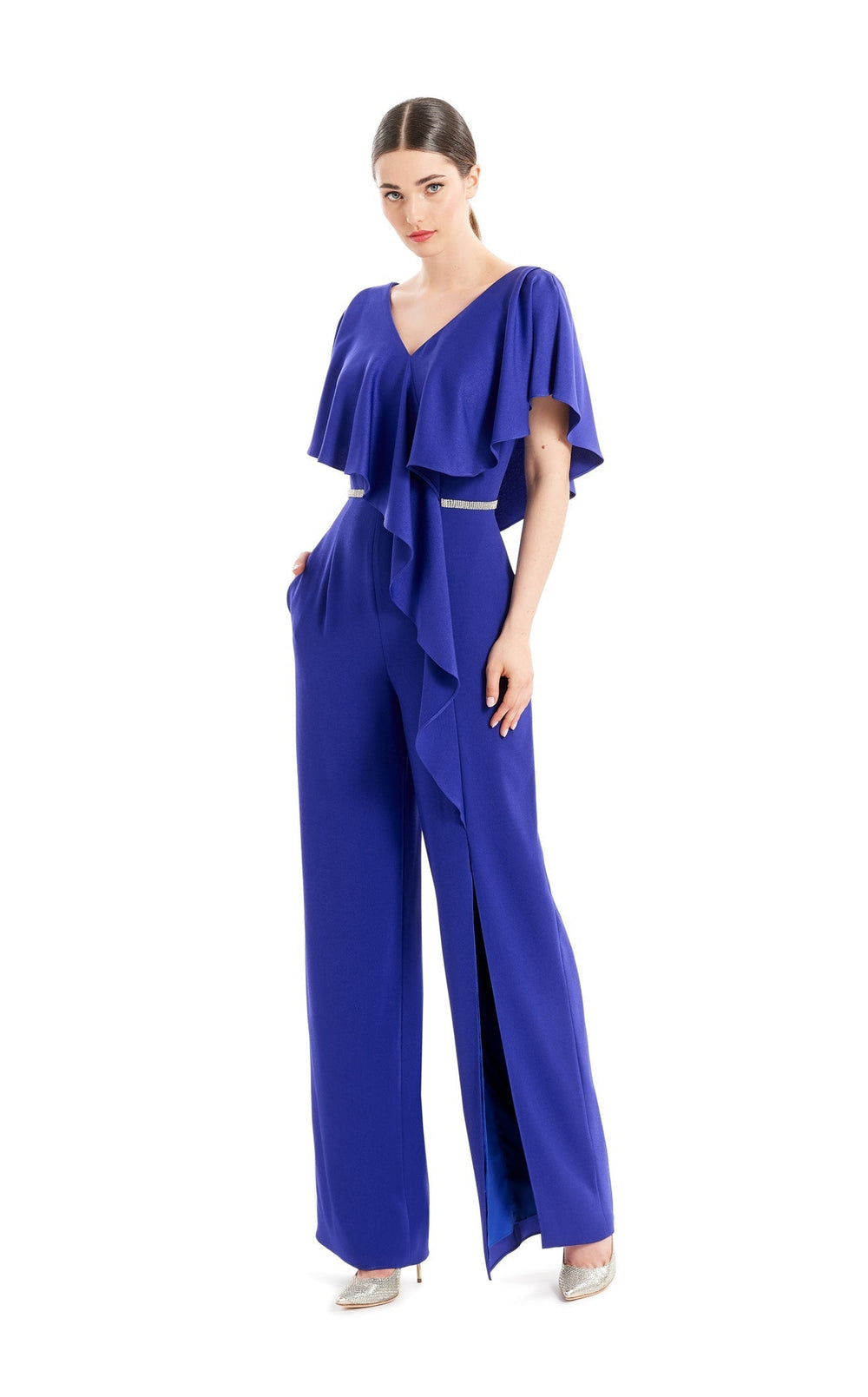 Exquisite Alexander by Daymor 1669F22 Jumpsuit detail view - VOLAKK