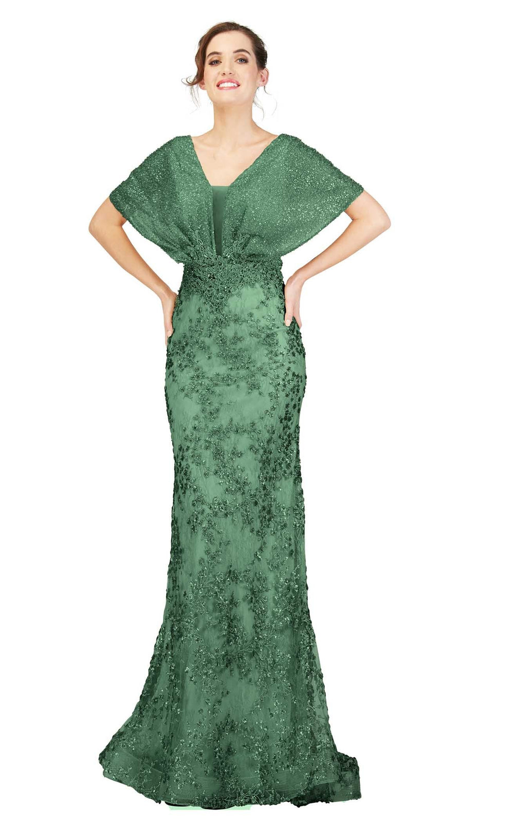 Cecilia Couture 1848 Dress details - VOLAKK