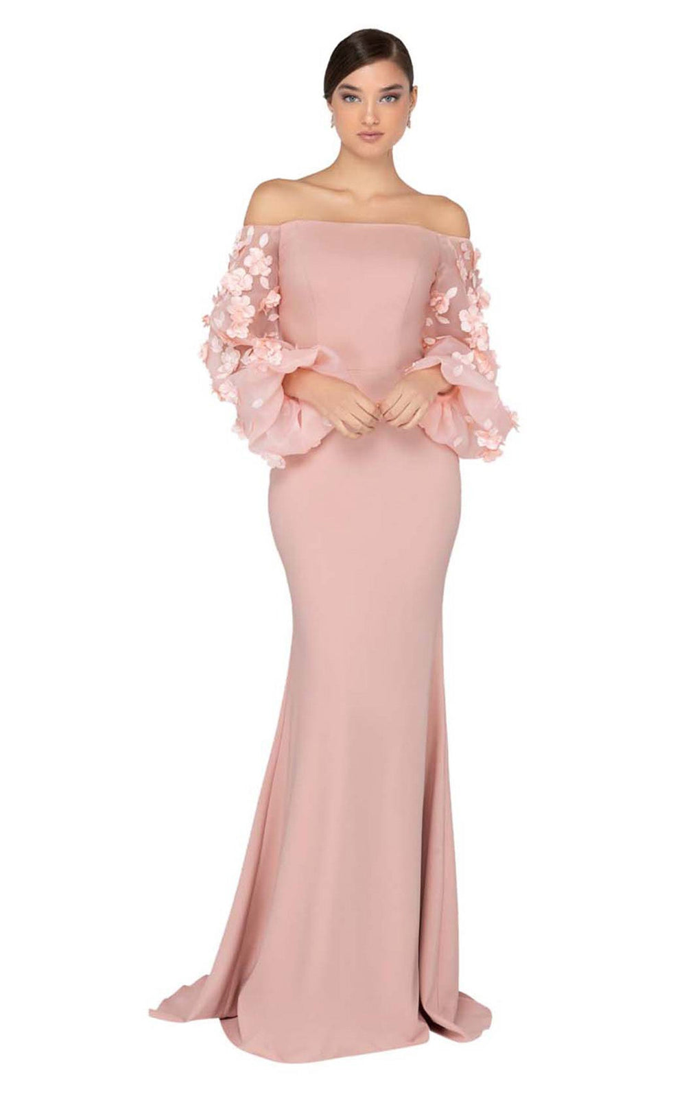 Exquisite Terani 1911E9128 Dress detail view - VOLAKK