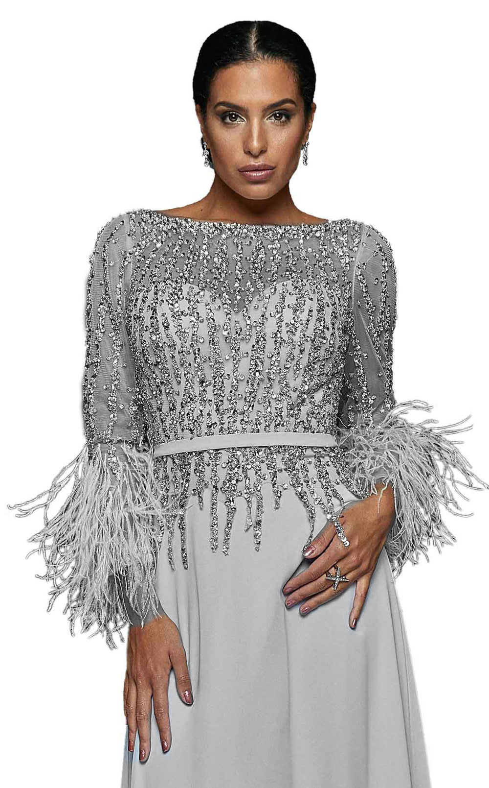 Exquisite Terani 1921M0473 Dress detail view - VOLAKK