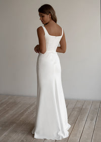 Crepe Wedding Dress Jessica view 10