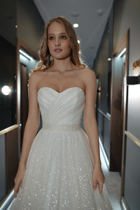 Sparkle Sleeveless Wedding Dress Kerstin view 4