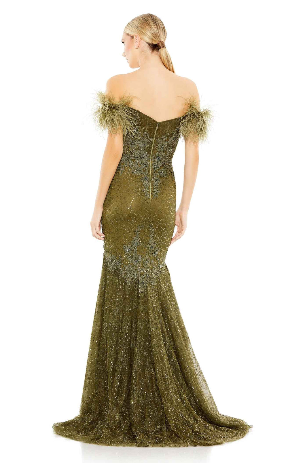 Exquisite Mac Duggal 20246 Dress detail view - VOLAKK
