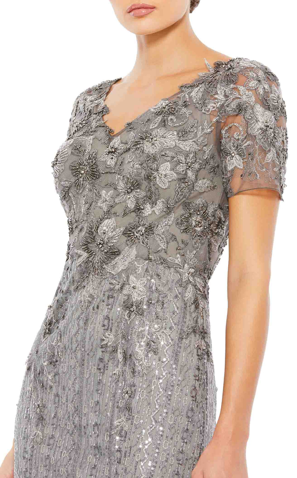 Exquisite Mac Duggal 20282 Dress detail view - VOLAKK