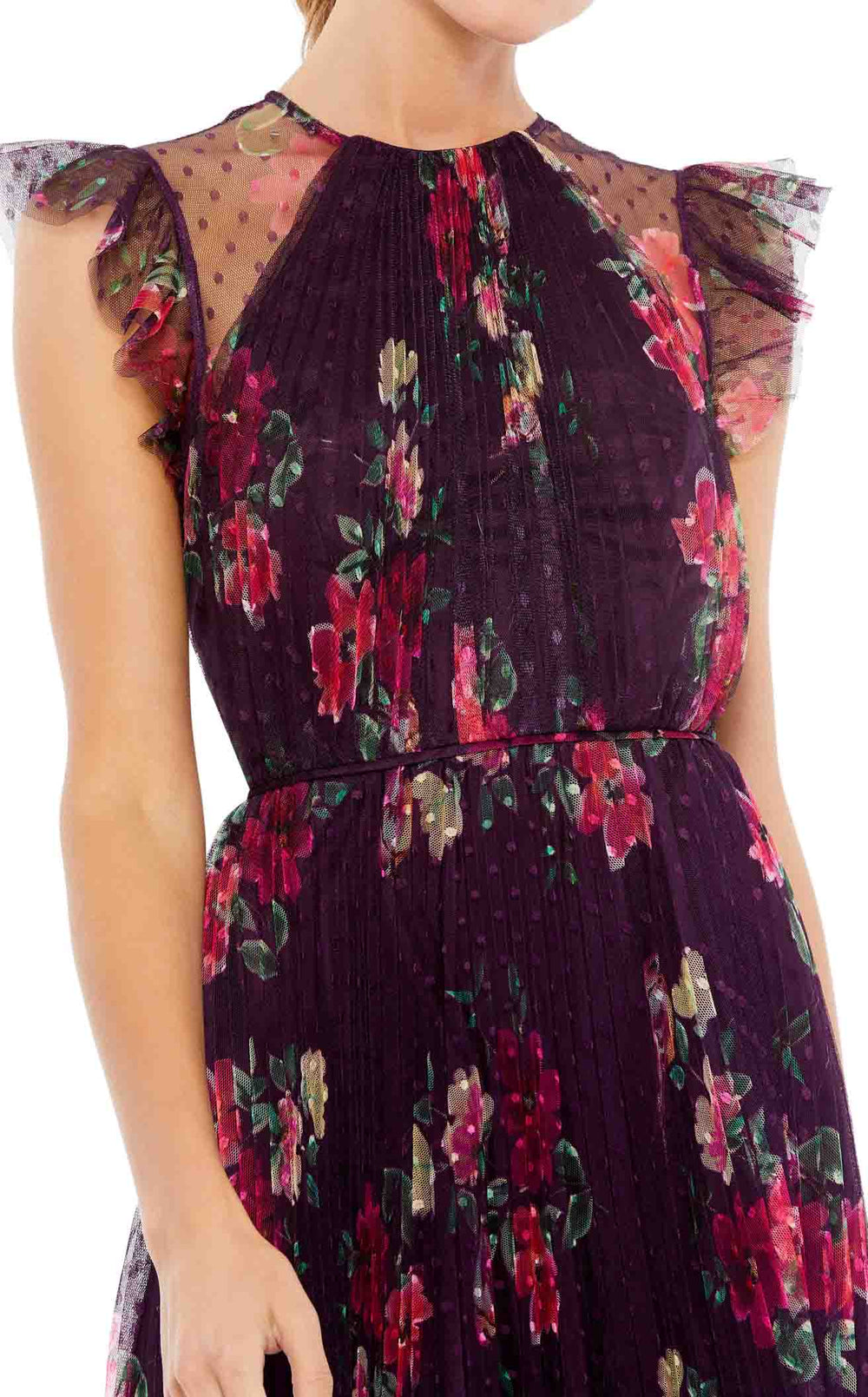 Exquisite Mac Duggal 2143 Dress detail view - VOLAKK