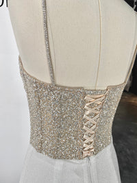 Sparkly Wedding Dress Madonna view 14