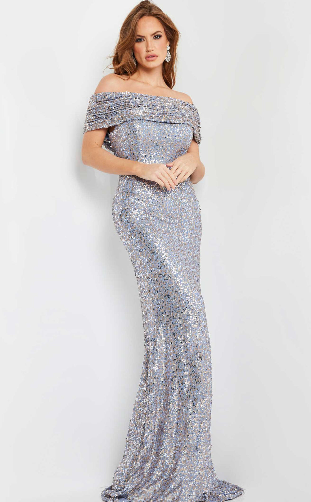 Exquisite Jovani 22376BG Dress detail view - VOLAKK