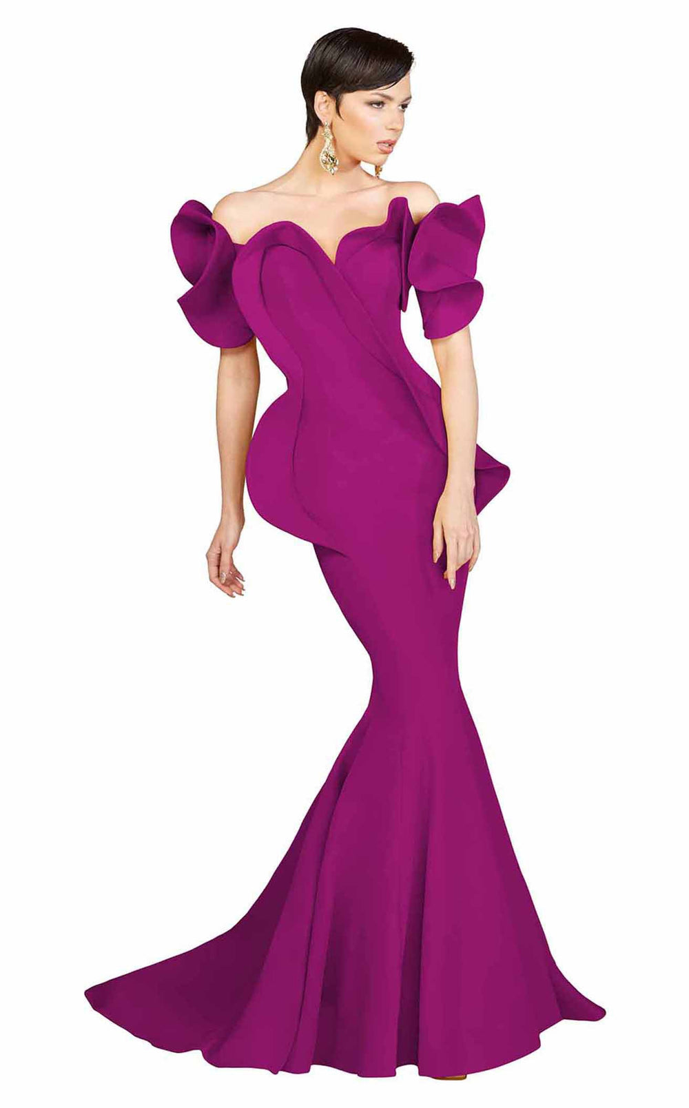 MNM Couture 2328 Dress details - VOLAKK