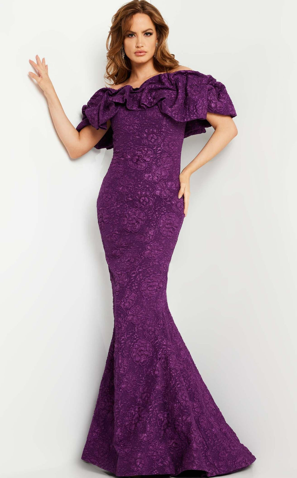 Exquisite Jovani 23847BG Dress detail view - VOLAKK