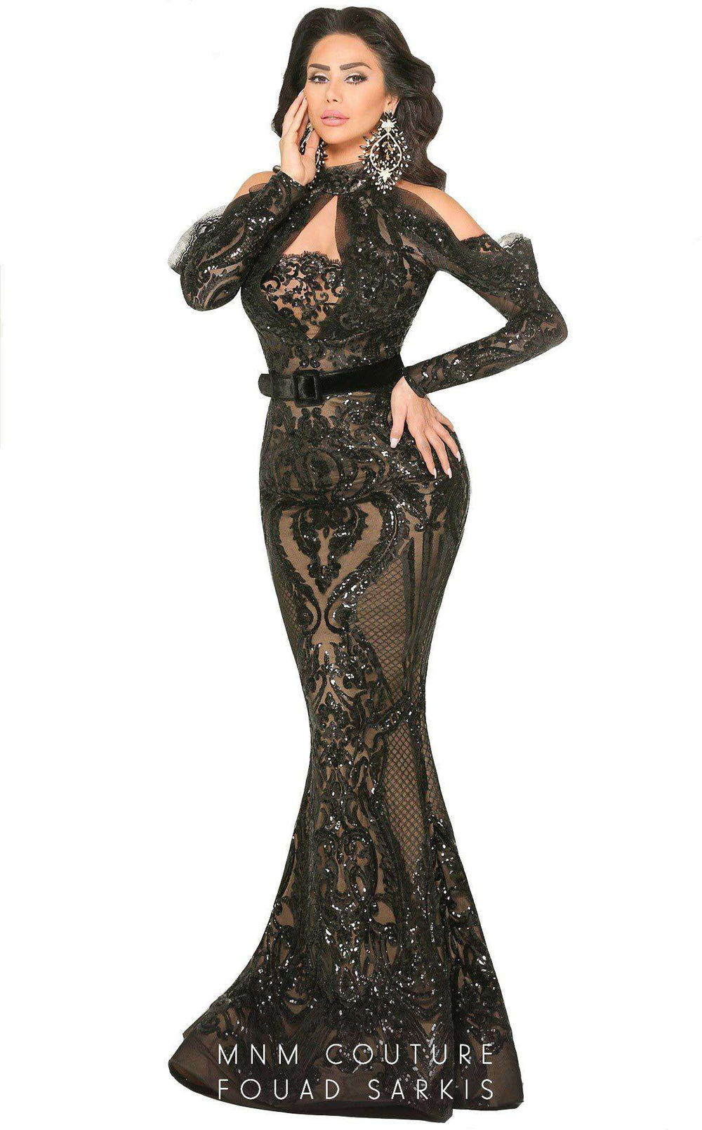 MNM Couture 2514 Dress details - VOLAKK