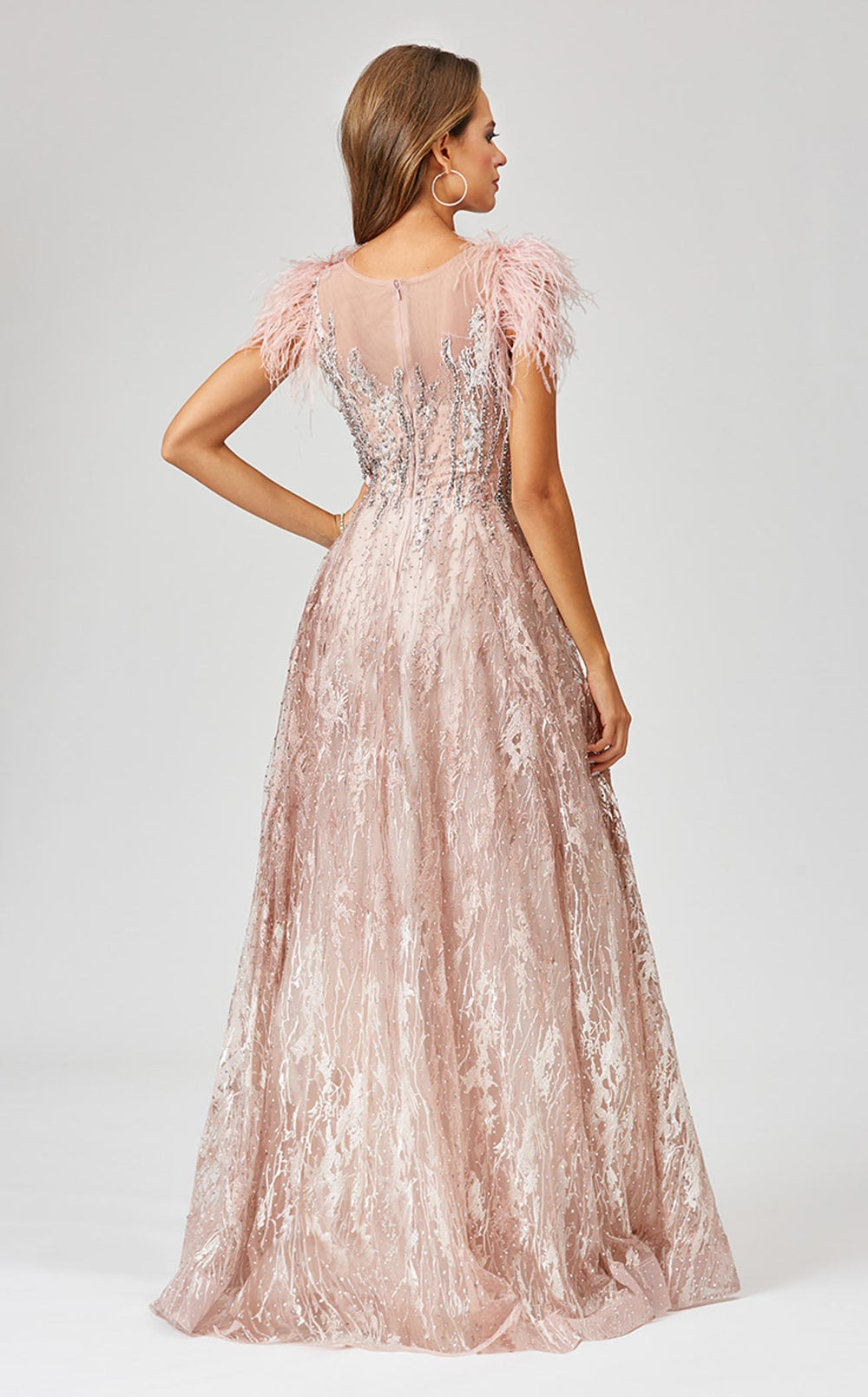 Exquisite Lara 29475 Dress detail view - VOLAKK