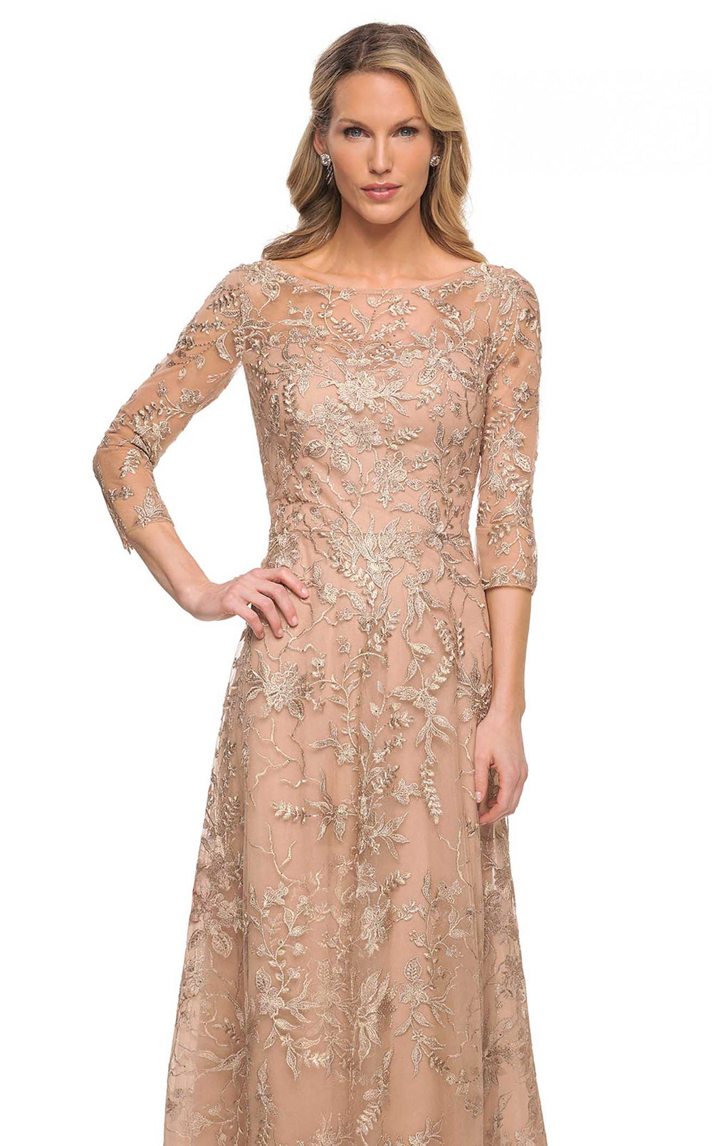 Exquisite La Femme 30021 Dress detail view - VOLAKK