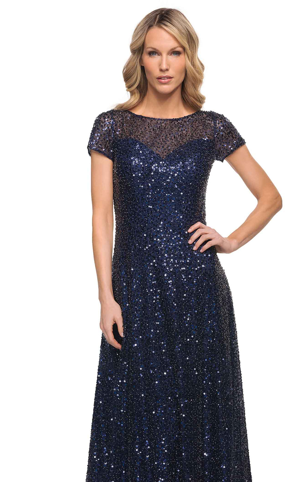 Exquisite La Femme 30122 Dress detail view - VOLAKK