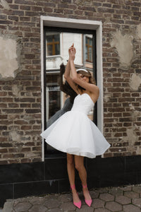 Organza Wedding Dress Fountana view 7