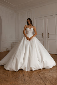 2 in 1 Wedding Dress Selkie with Detachable Skirt Sophia view 18