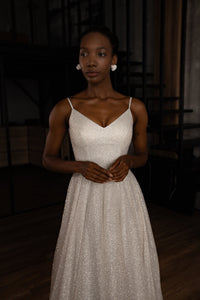 Sparkle Wedding Dress Heist view 19