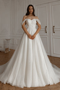 Sparkly Wedding Dress Sylph view 1