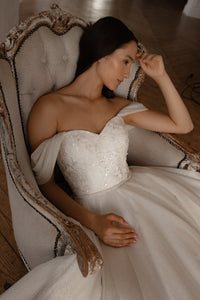 Sparkly Wedding Dress Sylph view 3