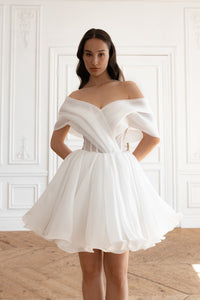 2 in 1 Wedding Dress Inali with Detachable Romanica Skirt view 9