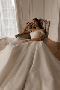 Sparkly Wedding Dress Sylph view 6