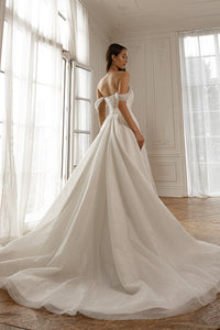 Sparkly Wedding Dress Sylph view 2