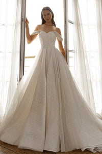 Sparkly Wedding Dress Sylph view 9