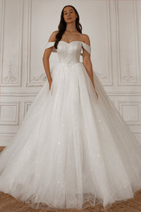 Sparkly Wedding Dress Jane view 3