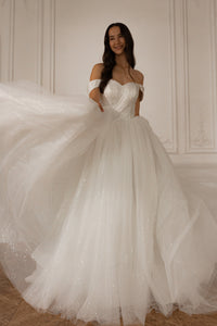 Sparkly Wedding Dress Jane view 8