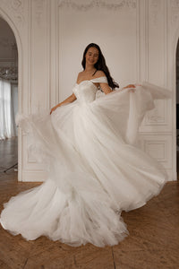 Sparkly Wedding Dress Jane view 9