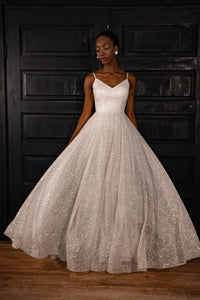 Sparkle Wedding Dress Heist view 23