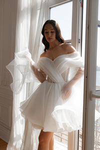 Detachable Wing Sleeves Fiorelia view 8