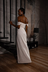 2 in 1 Sparkly Wedding Dress Lovisa view 11