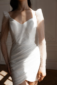 Wedding Dress Calista with Detachable Sleeves view 4