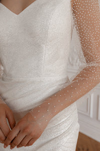Wedding Dress Calista with Detachable Sleeves view 12