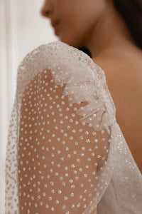 Wedding Dress Calista with Detachable Sleeves view 9