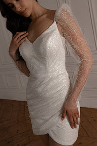 Wedding Dress Calista with Detachable Sleeves view 11